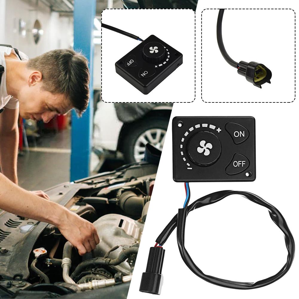 12/24V Parking Heater Knob Universal For Cars Trucks Ships Air Diesel Heater Control LCD Knob Controller C9T1