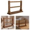 Wooden Jewelry Display Stand Multi-Layer Household Bracelet Storage Rack Simple Jewelry Storage Shelf for Closet Dresser