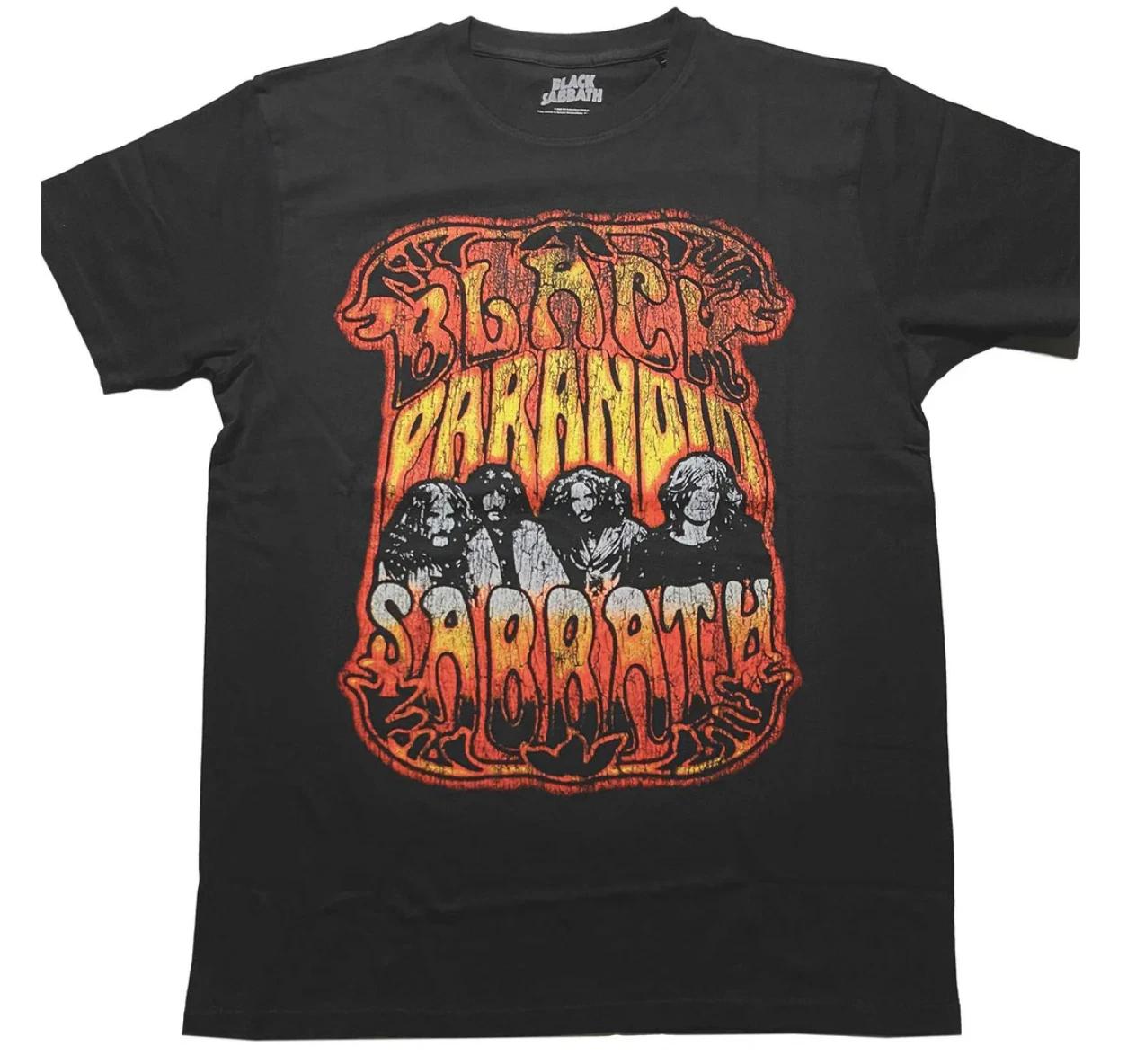 Official BLACK SABBATH Paranoid Band Tee T-Shirt XL NWOT XL