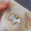 Broche Mignonne de Poney Dessin Animé Cheval du Zodiaque Broche Exquise pour Femmes Accessoires Vestimentaires de Tempérament Hommes Revers de Costume Corsage