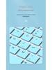 Universal Silent Rechargeable Bluetooth Keyboard for iPad, Mobile Phone, and Tablet