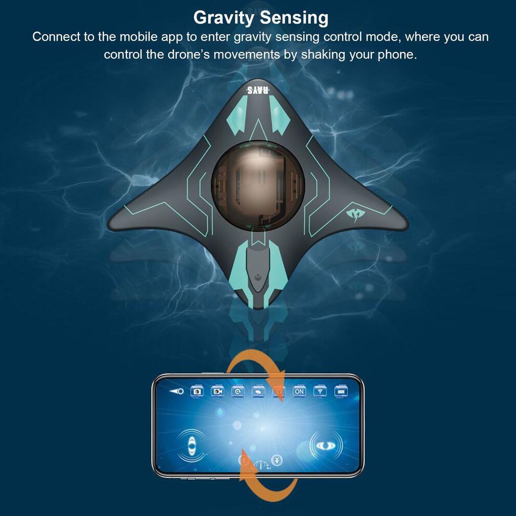 APP Real-time Transmission RC Submarines with Camera 6 CH Underwater Camera Remote Control Boats Outdoor Adults & Kids Gift