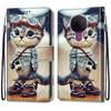 For Nokia 5.4 Coloured Drawing Cross Texture Horizontal Flip PU Leather Case with Holder & Card Slots & Wallet & Lanyard