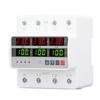 3 Phase DIN Rail Protective Device Over Under Voltage Current Limiting Self Resetting Protector AC22