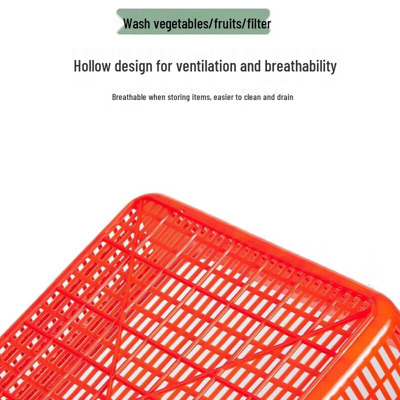 Multipurpose Plastic Kitchen Drain & Storage Basket