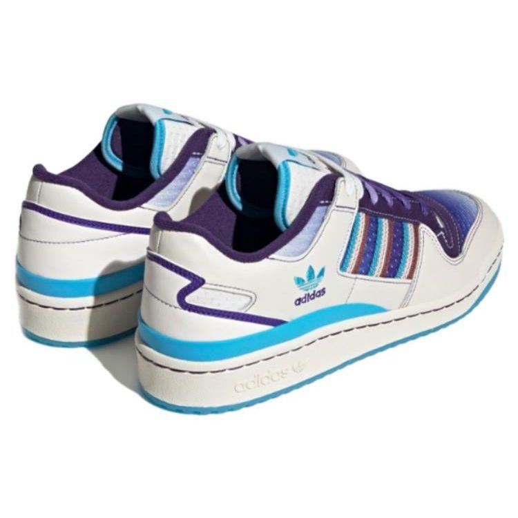 Adidas Forum 84 Low CL Chalk White Blue Men Sneakers Cream Sky-Lush Energy-Ink IF8181
