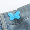 Adjustable Butterfly Waist Tightener for Jeans - Detachable Buckle for Large Waistbands