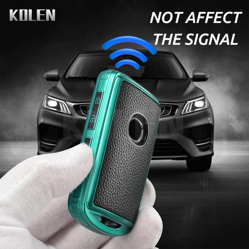 TPU Leather Type Car Smart Key Case Cover For Mazda Alexa CX-30 CX-3 CX-5 CX-7 CX-9 CX-4 3 Button Protector Shell Accessories