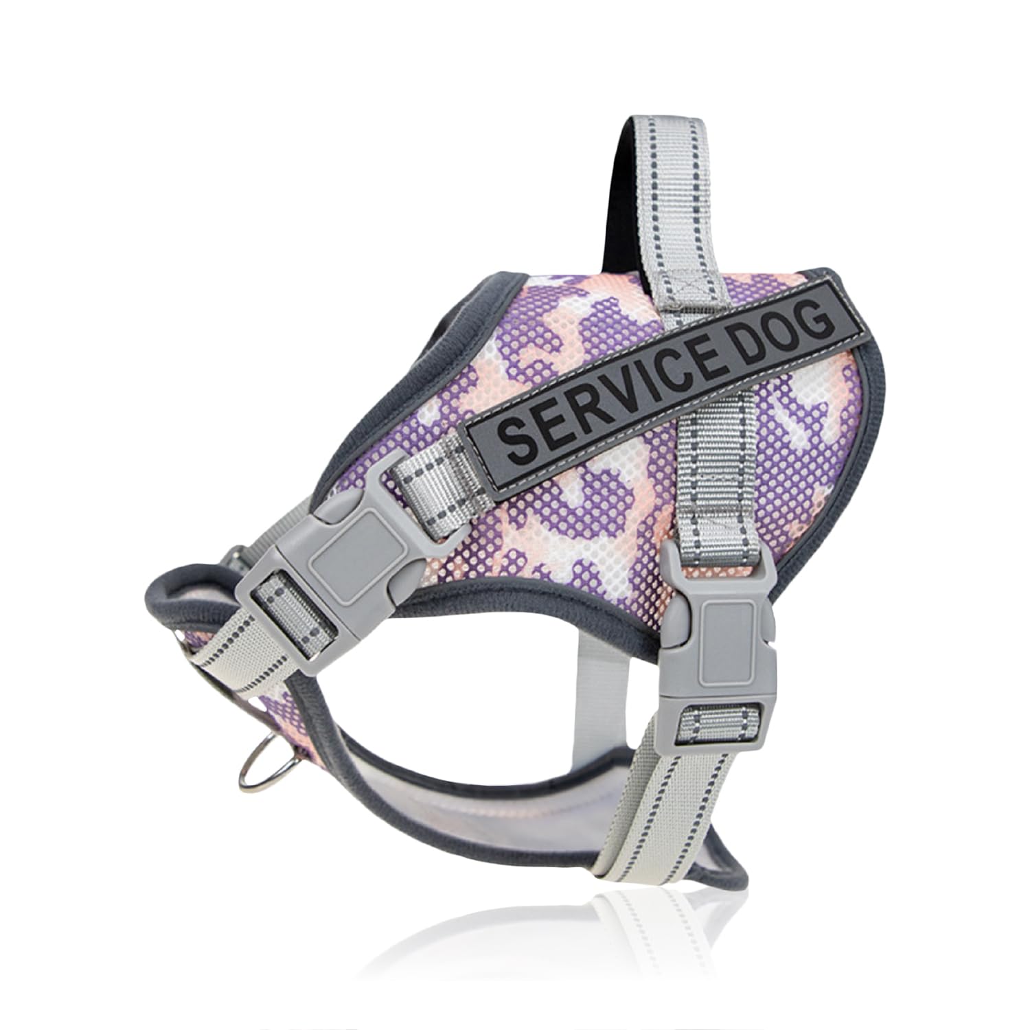 

Dog Easy to Put Slip Adjustable Walking Dog Adjustable Mesh Night Reflective [maru5] Harness, on, Won t Off, Size, Harness, Size, Type, (Camouflage