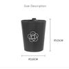 Cute Cartoon Flower Car Trash Bin Can for Back Seat Headrest Mini Auto Outlet Air Vent Organizer Rubbish Bag Garbage Storage