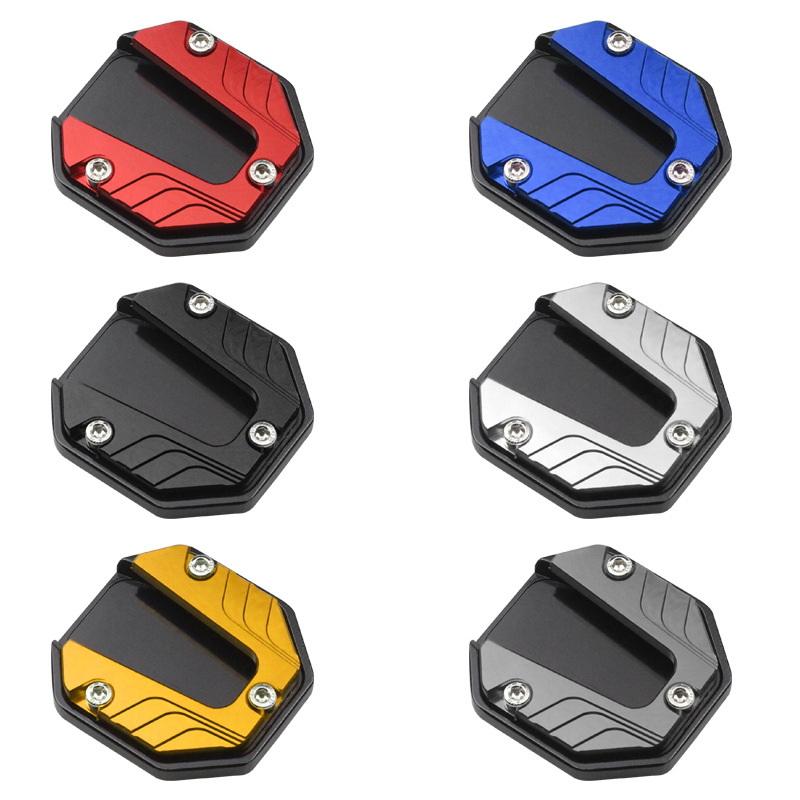 Motorcycle Bike Parking Kickstand Extender Foot Side Stand Pad Support Plate Motorbike Accessories