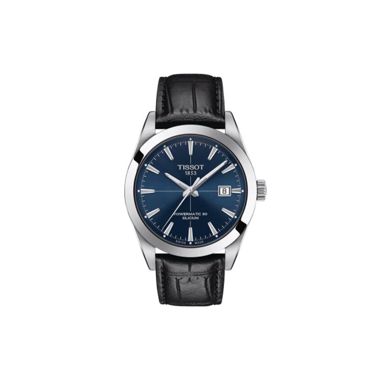 Tissot Windy Collection Automatik Mechanisches Uhrwerk 100m Wasserdichtigkeit Herrenuhr Blaues Zifferblatt T127.407.16.041.01