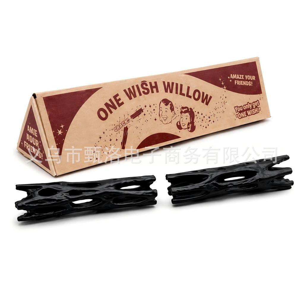 3D Printed Willow Wish Stick Decor, Obsession Style Black Willow Branch Ornament, Home Desktop Decoration Prop