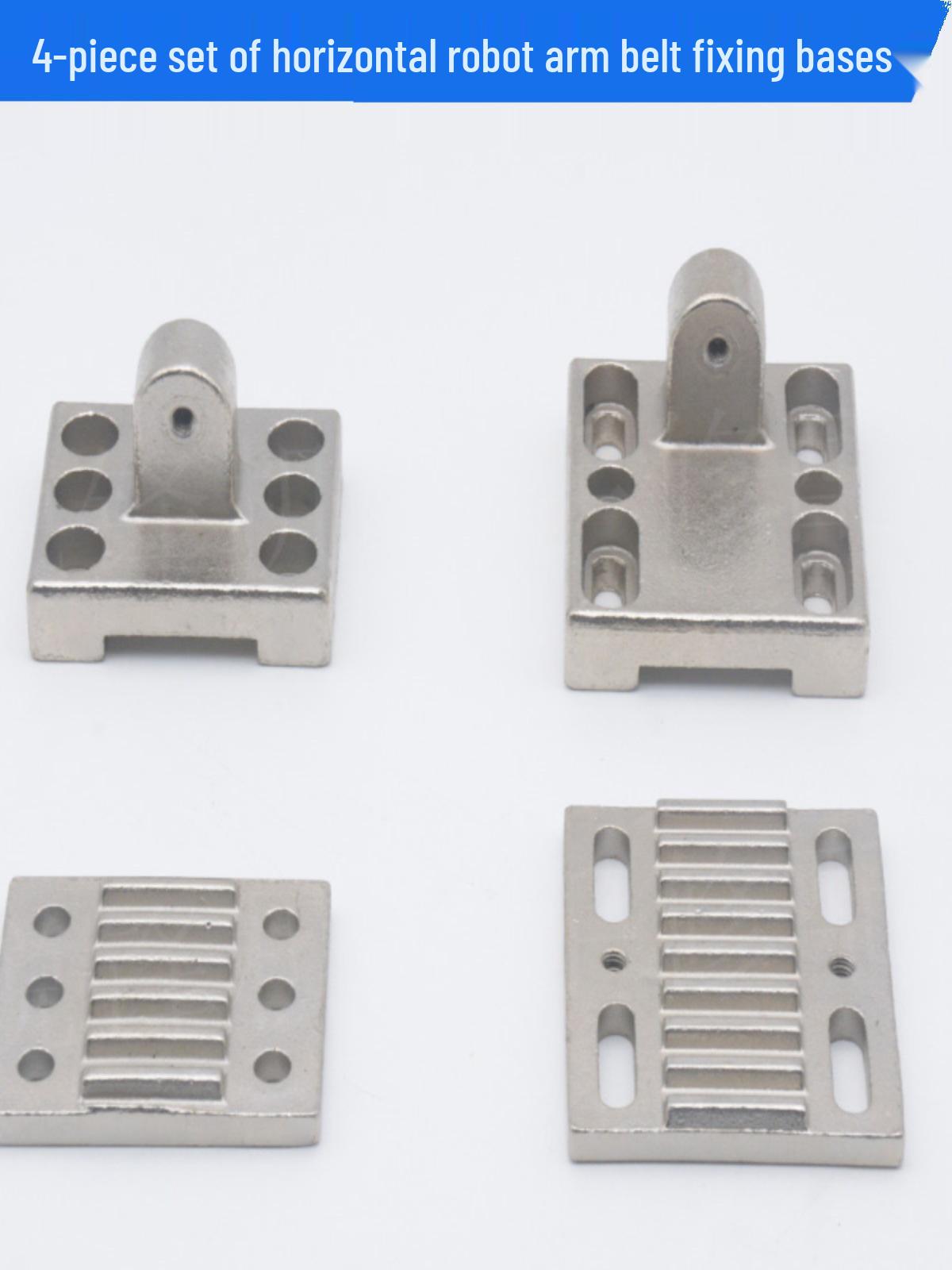 

Robotic Arm Gantry Robot Synchronous Belt M8-25 Adjustable Tensioning Base Clamping Set (4-Piece) Belt fixing 2-piece set (small)