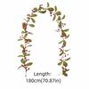 Artificial Foliage Spring Floral Garland DIY Plastic Garland Hanging Plants 180cm Flexible Artificial Flower Vines