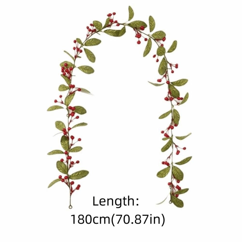 Artificial Foliage Spring Floral Garland DIY Plastic Garland Hanging Plants 180cm Flexible Artificial Flower Vines