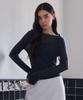 38COMEONCOMMON Tencel Layering Top (Charcoal)