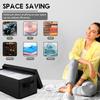 4PCS/3PCS/2PCS CD Storage Boxes Solutions Nonwoven Fabric CD Organizer Case Stackable DVD Case Holder Organizer 36x16x14cm