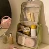 Large Capacity Cloud Cosmetic Bag Cute Portable Toiletry Pouch Multipurpose Solid Color Makeup Case Pouch for Outdoor Traveling