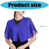 Breathable French Design Chiffon Scarf Stole Thin Shoulder Wrap Fashion Accessory For Casual Wear and Formal Occasion