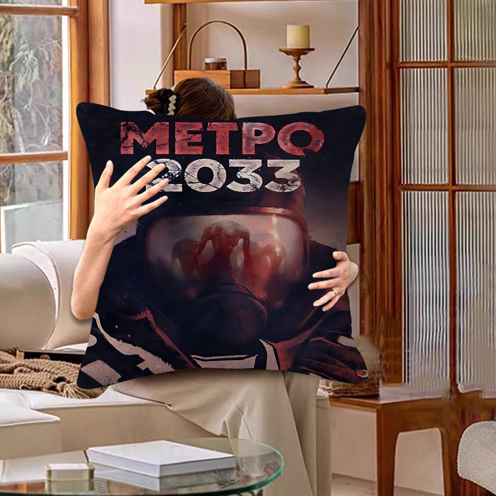 M-Metro 2033 Anime Pillowcases Home Bedding Decorative Pillow Cover Wedding Super Soft Pillow Case