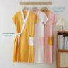 Unisex Summer Crepe Gauze Wearable Sleeveless Bath Towel