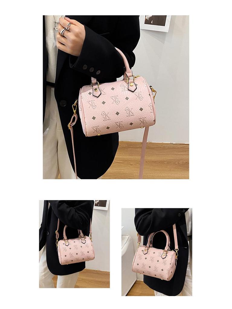 Damen Retro Luxuriöse Boston Schulter- und Crossbody Kissen-Tasche