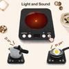 Kids Kitchen Toy Set Toddler Pretend BBQ Camping Cooking Playset Pot Pans Utensils Cookware Play Food Birthday Gift for Girl Boy