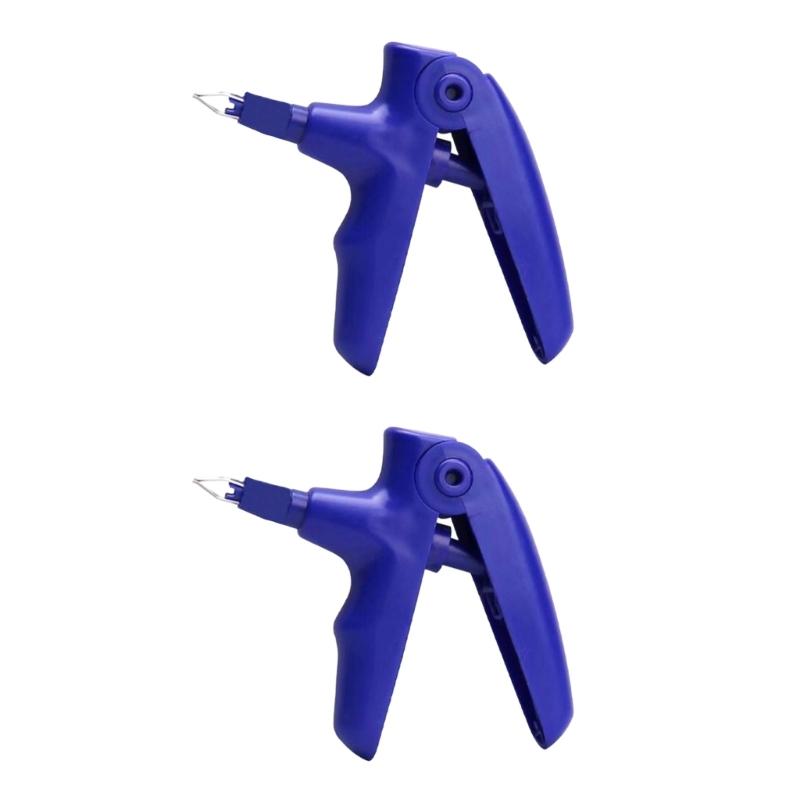 2Pcs Orthodontic Ligature Tools with ABS Materials for Safe Dental Correction and Ergonomic Grips