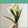 Irish Pu Artificial Iris Flower For Wedding Decor Home Styling Photography Prop