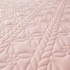 3PCS Padded Quilted Bed Skirt Set with Lace Embellishment, Includes 1 Bed Skirt and 2 Pillowcases, Easy Installation, Breathable , Ideal for Bedroom