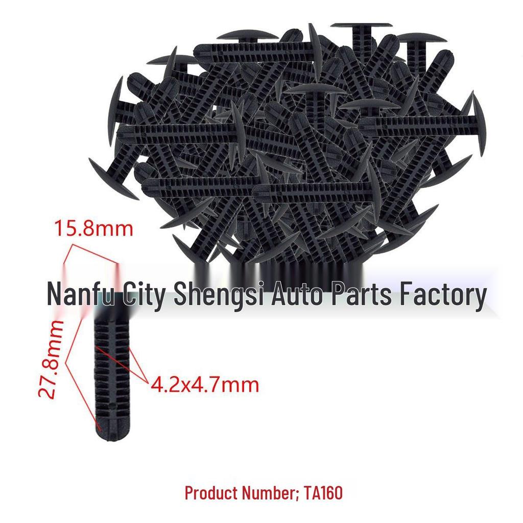 Honda Auto Decorative Accessory Clips: 5mm Rivets for Furniture and Display Boards