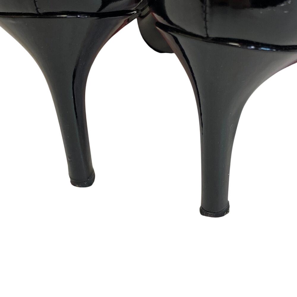 Christian Louboutin Stiletto heel shoes enamel pumps black enamel Used