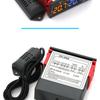 STC-3028 Dual Digital Temperature Humidity Controller 12V 24V 220V Thermoregulator Thermostat for Heating Cooling in Incubator