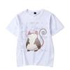 Top Men Women's T-shirt Cute Rat Printed Short Sleeve Male T-shirt Harajuku Fashion Couple Loose Street Style Y2K Tops Clothing