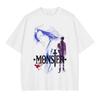 2026 Monster Johan Liebert Graphic Print T-shirt Tenma Naoki Urasawa Exclusive T-Shirt Casual Cotton Street Harajuku Tee