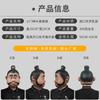 Cute Little Door God Cartoon Headgear Mask Masquerade Funny Latex Headdress Halloween Party Performance Props