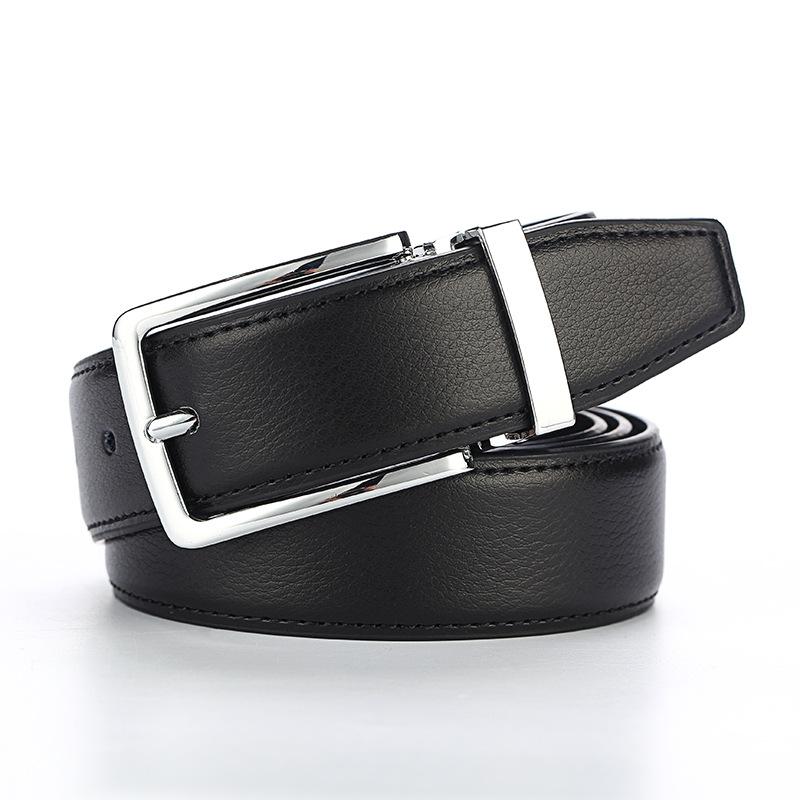 Genuine Leather Belt Business Men s Genuine Leather Belt Men s Casual Leather Belt Men s Pin Buckle Leather Belt 105CM-130CM