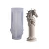 3D Horse Relief Plaster Resin Mold Easy To Release Animal Relief Mold  Craft Making