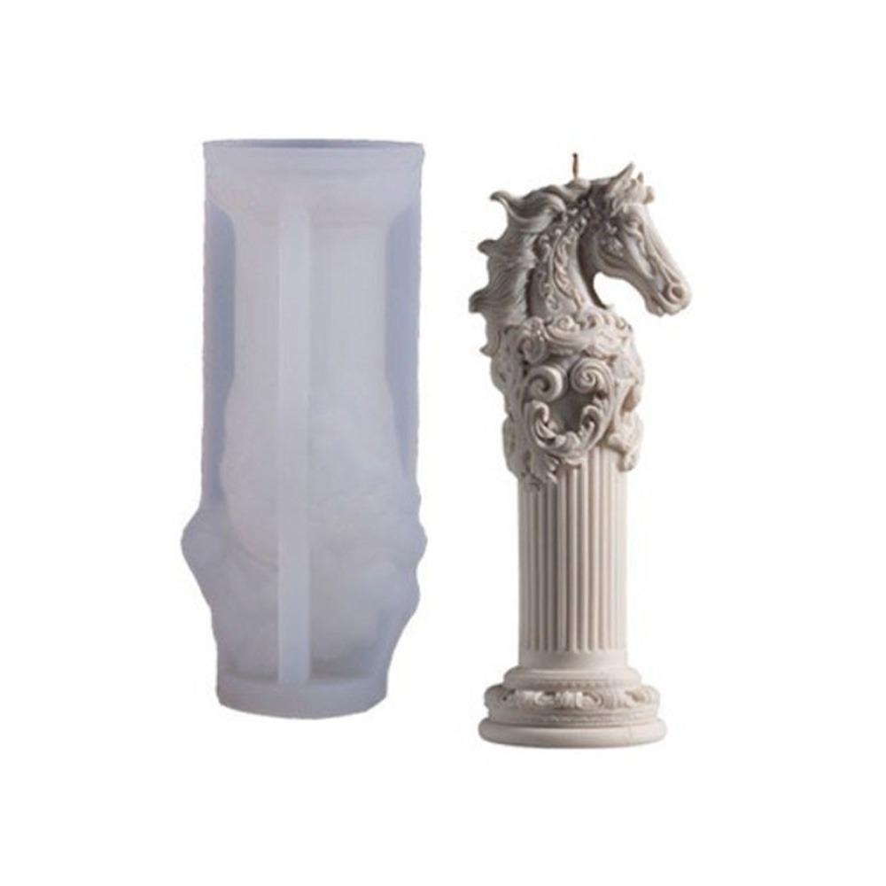 3D Horse Relief Plaster Resin Mold Easy To Release Animal Relief Mold  Craft Making