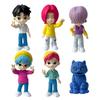 1-12pcs KPop Devil Hunter Doll Vinyl Toy Rumi Mira Zoi Character Vinyl Mask Blind Box Ornament Toy Birthday Gift
