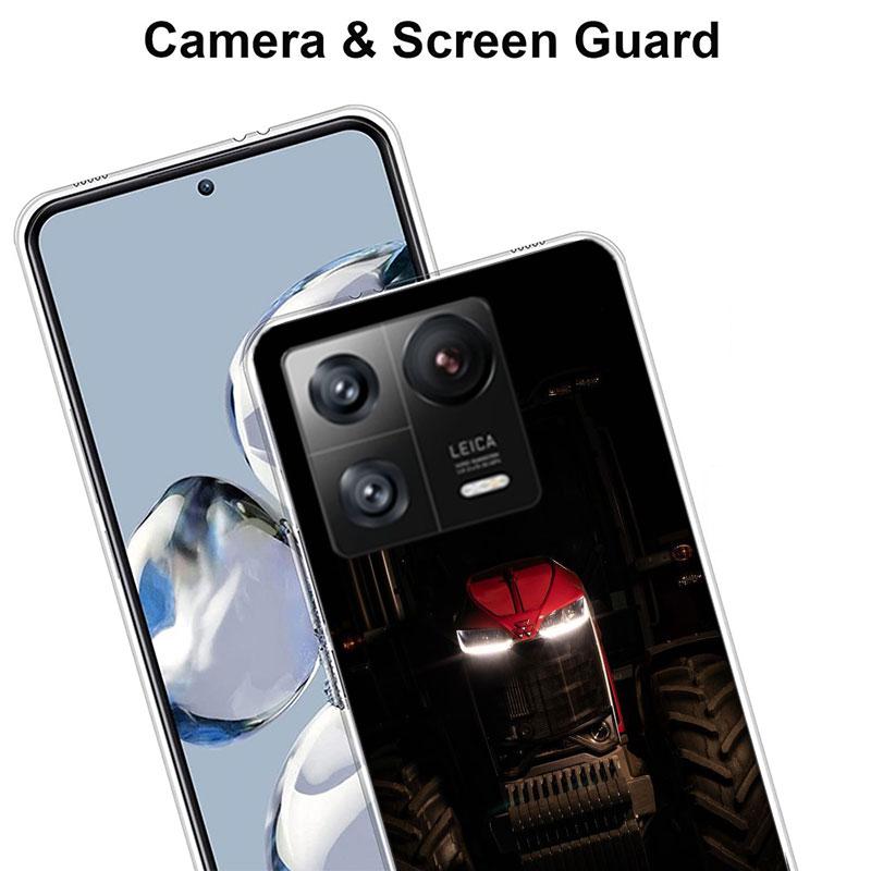 T-Tractor Farm Phone Case For Xiaomi Poco F7 Ultra X7 X6 M8 M7 M6 M4 M3 Pro X4 Mi 15 15T 14 14T 12T 12S 10T Pro 12 11 Lite Cover