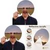 Modern Art Acrylic Mirror Face Mask For Photography And Party Decor