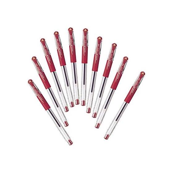 Mitsubishi Pencil Gel Ballpoint Pen Uniball Signo 0.38 Bordeaux Black 10 pieces UM151.60