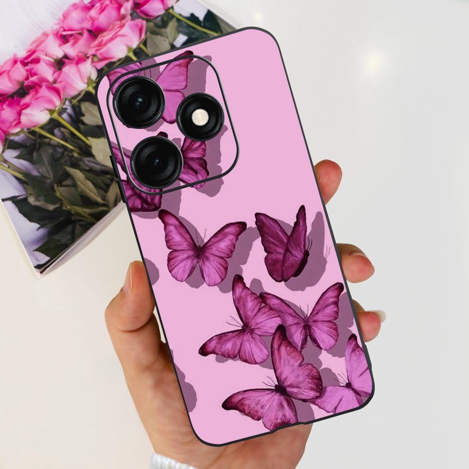 For Tecno Spark 20C Case BG7n BG7 Stylish Painted Cover Soft TPU Matte Phone Case For Tecno Spark 20 Pro Plus Spark20 20C Bumper