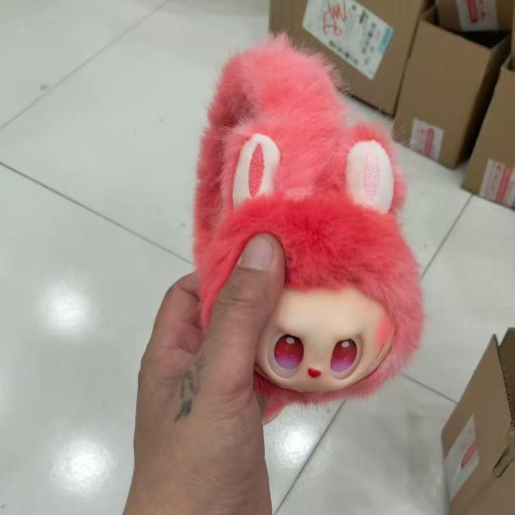 Labubu Fleece-Lined Windproof Children's Cartoon Earmuffs