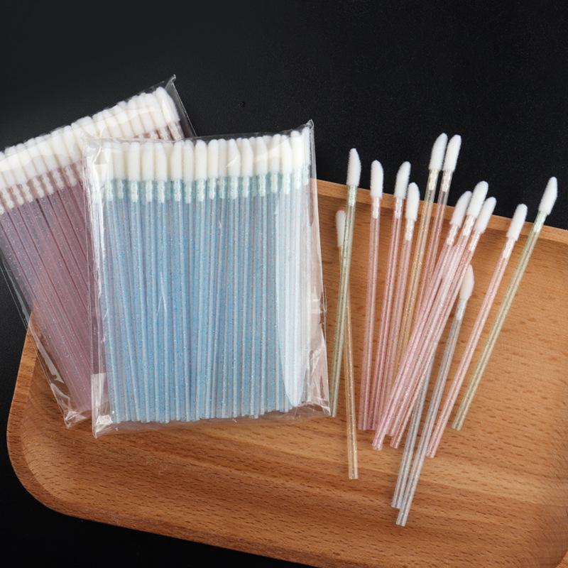 Disposable Multifunctional Crystal Lip Brushes (50 Pack)