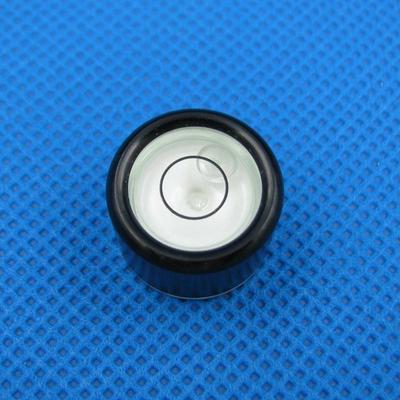 Tamaño 19*13.5mm Nivel de burbuja Circular Inclinómetro de precisión Frasco de nivel de burbuja Accesorios para instrumento de medición 1 Pieza