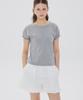 Nyuluki Balloon Sleeve T-Shirt_Melange Gray