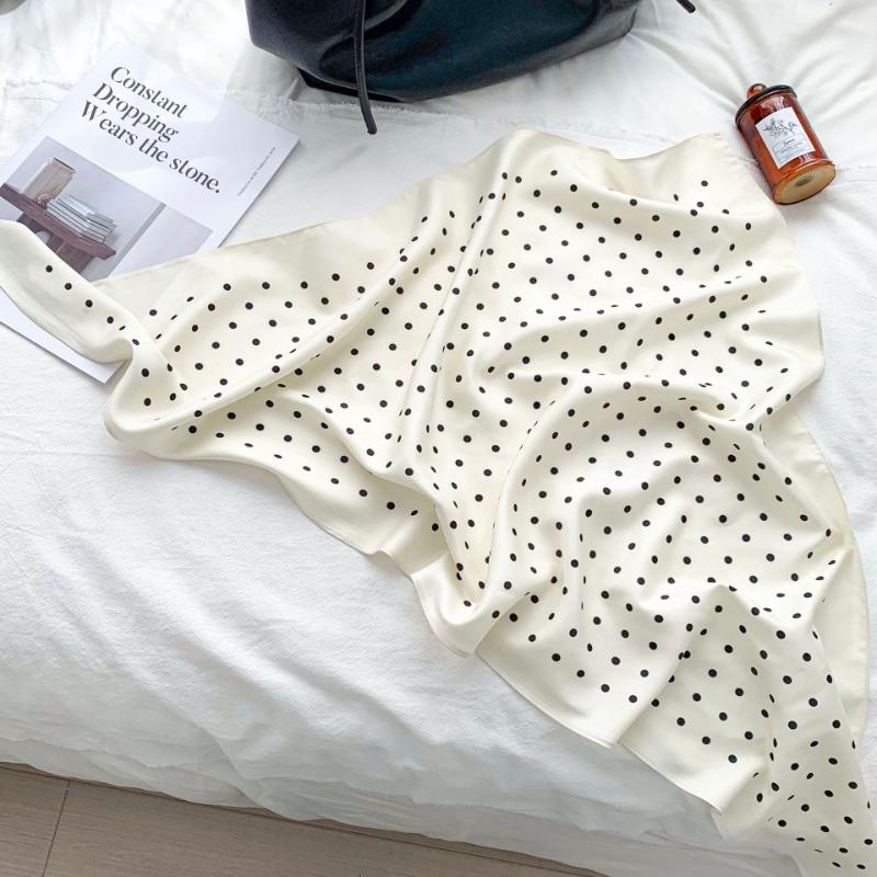 Cashew flower silk scarf new trend bag headscarf headband neck protector scarf scarf small shawl triangle scarf fart curtain